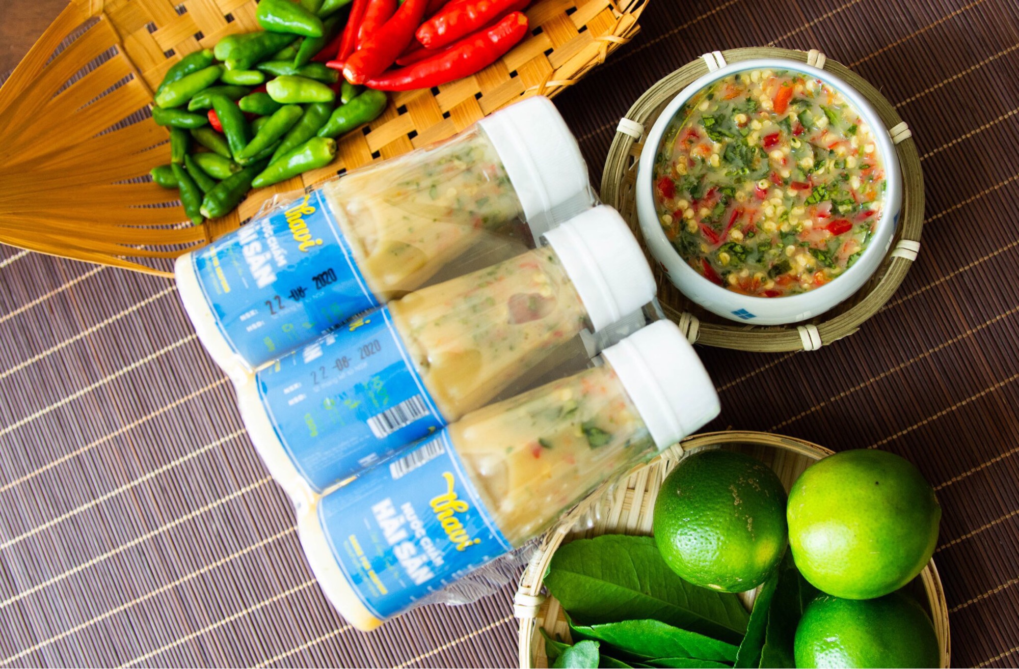 [HCM]Nước chấm Hải sản Thavi 100gr xanh_ưu đãi_freeshipmax
