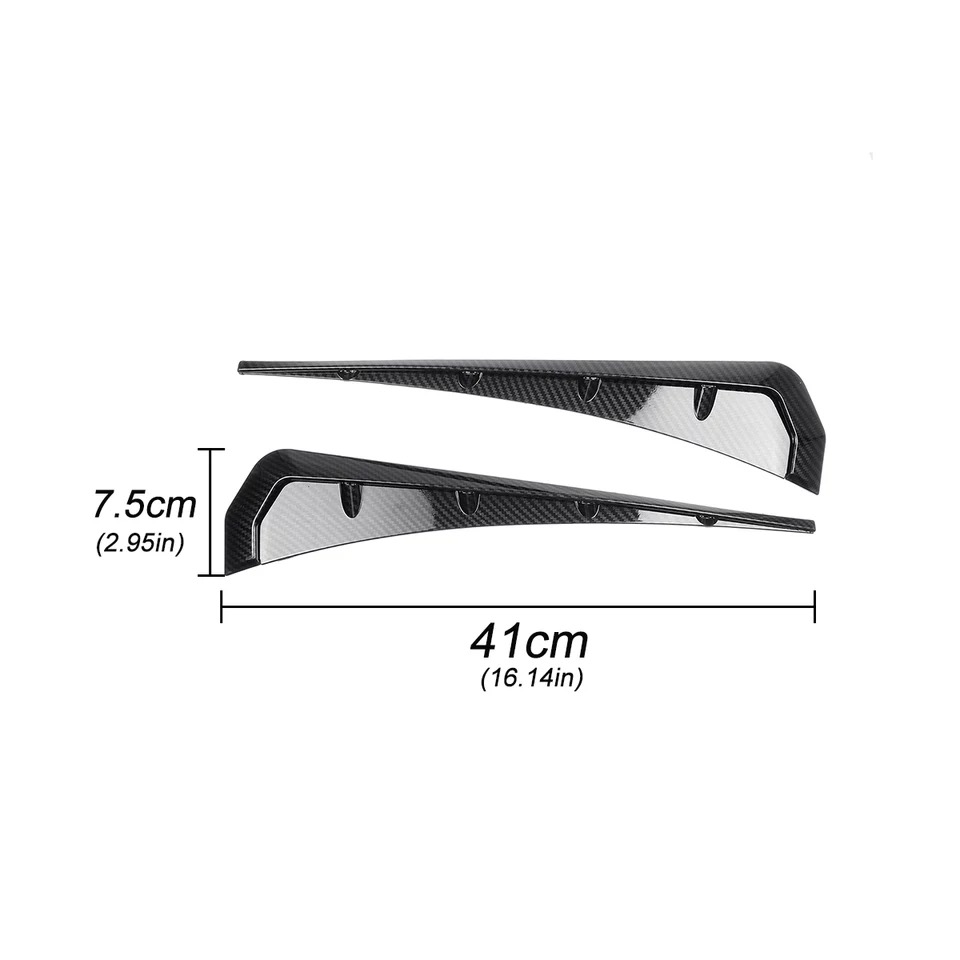 [HCM]Mang cá giả hốc gió ô tô cao cấp MC020 (carbon)