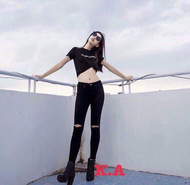 Quần Kaki Skinny Nữ Co Giãn B3