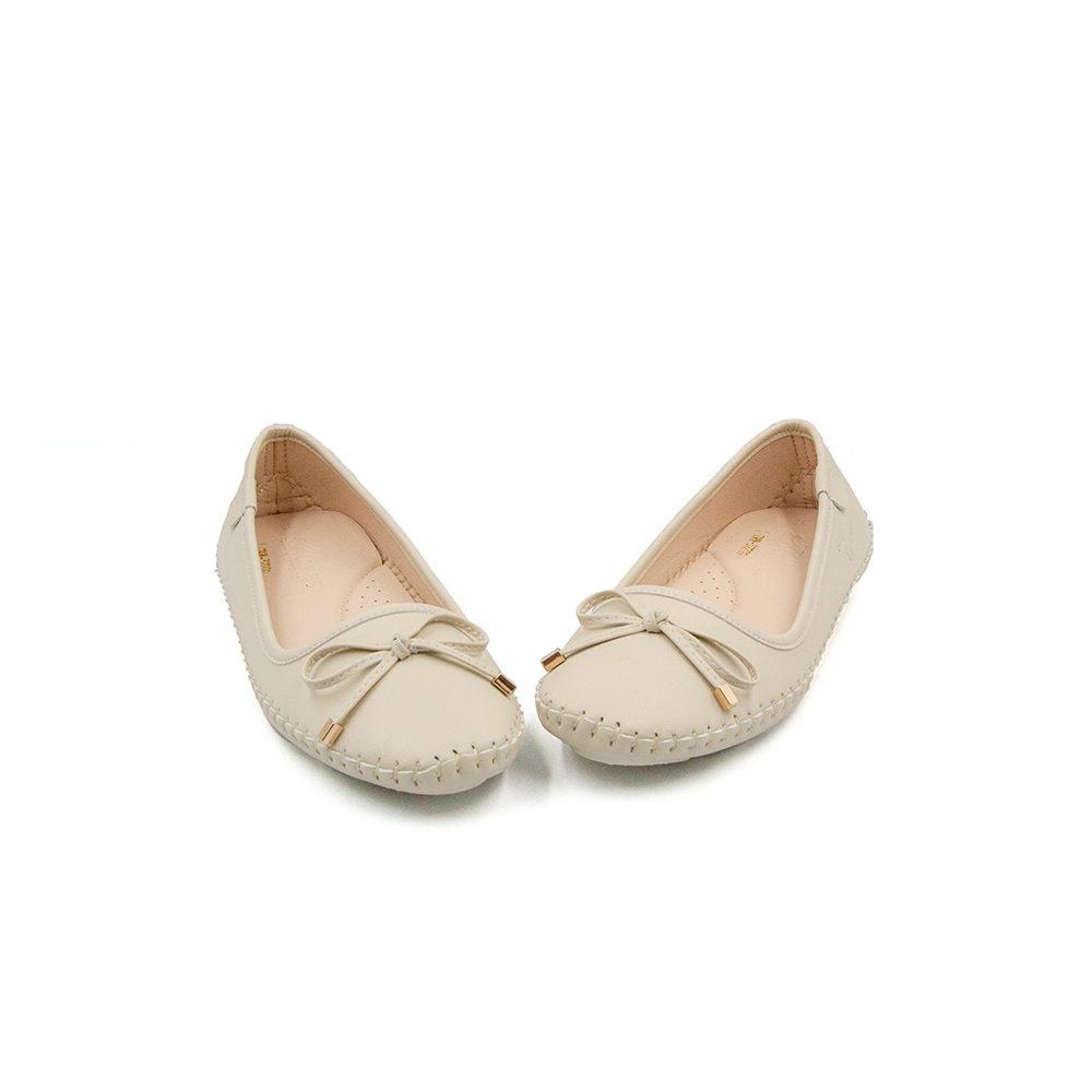 SIÊU SALE 6.6 | Giảm 30% đơn 199k - Giày Búp Bê Nữ Đính Nơ Tomoyo TMW32209