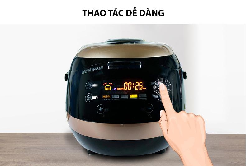 Nồi nấu và ủ trân châu