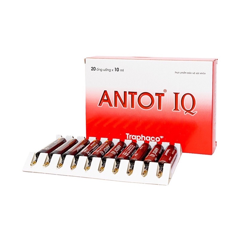 ANTOT IQ Hộp 2vỉ 10 ống Traphaco