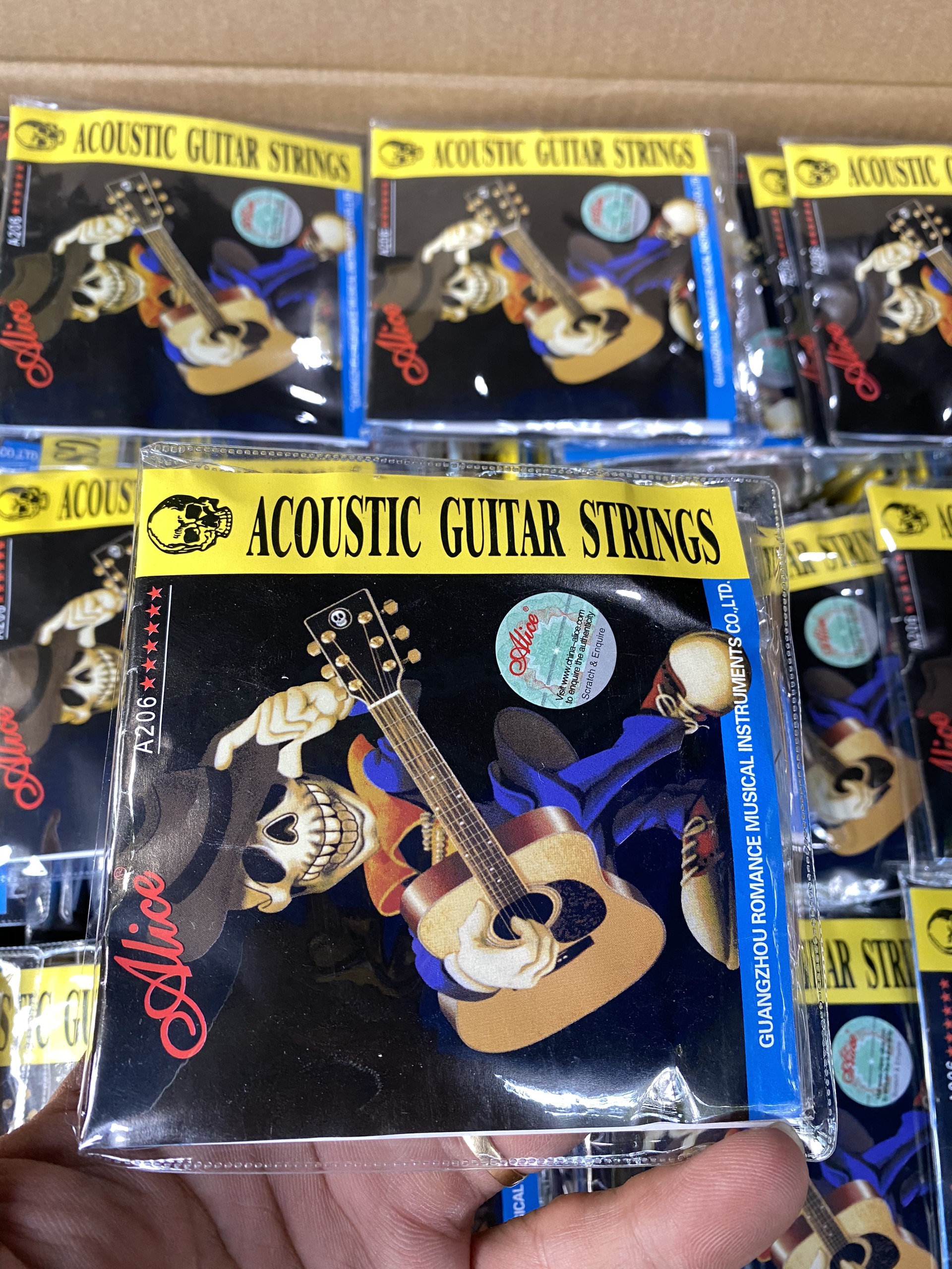 DÂY ALICE ACOUSTIC A206 CHO ĐÀN GUITAR