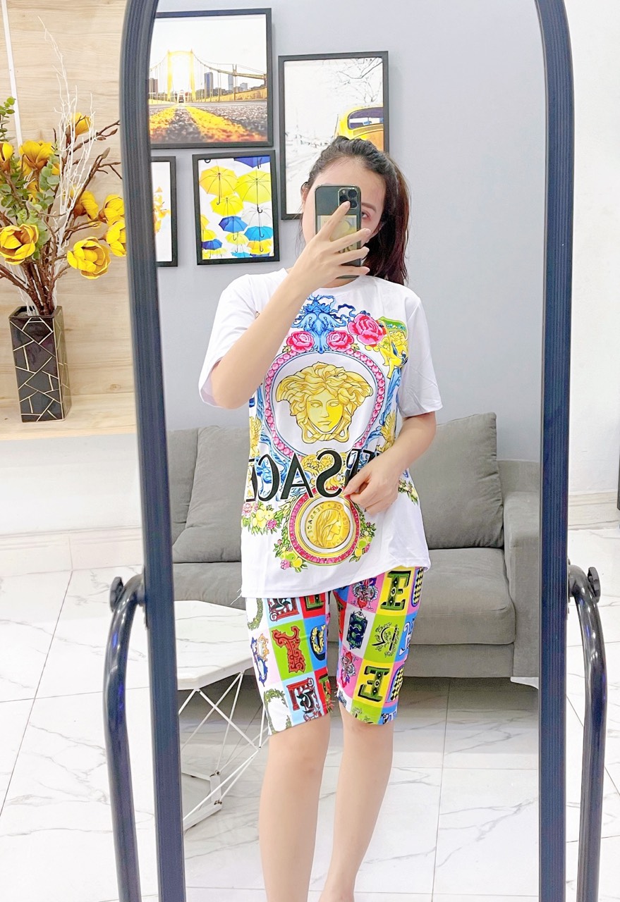 Đồ bộ ngố mẹ và bé vải thun lạnh Jennie kids J503