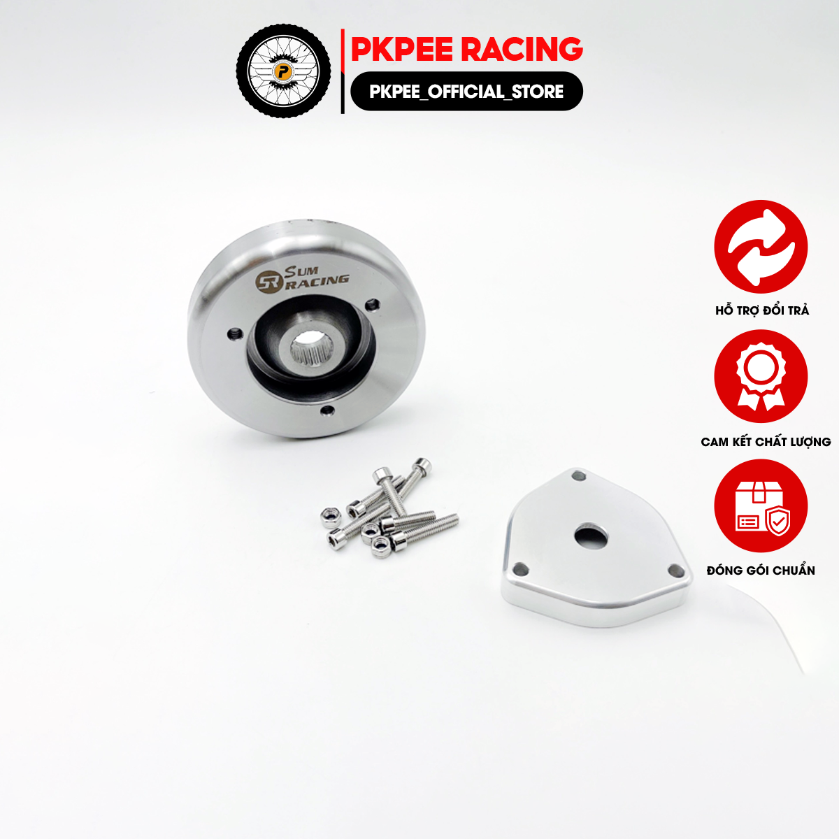 Tạ Nồi Sum Racing Lên Côn Tay Dream, Wave, xe Trung Quốc