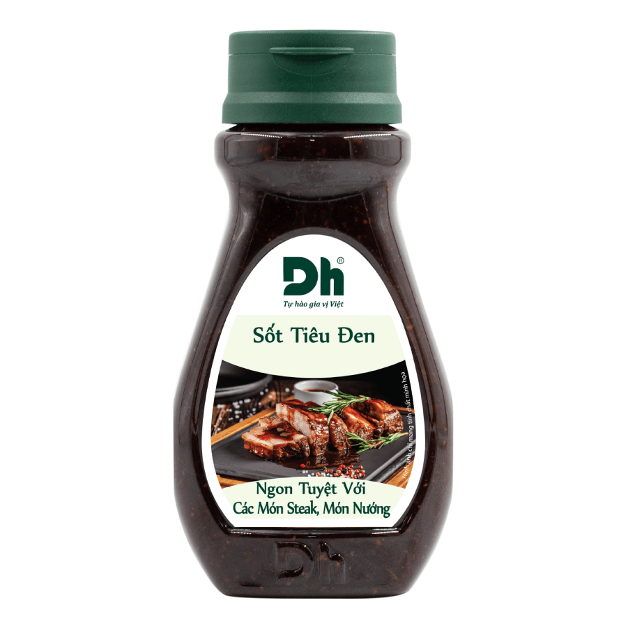 Sốt tiêu đen, chai 200gram