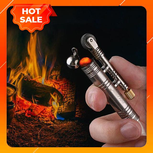 { HOT } Hộp Qụet Bật Lửa Sinh Tồn Dolphin HY678 Thiết Kế Độc Lạ, Sang Trọng - Dùng Xăng Đá Cao Cấp