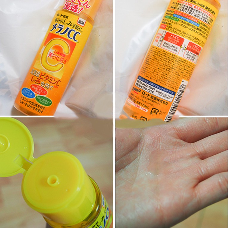 Toner CC Melano Trắng Da Mờ Thâm Nám