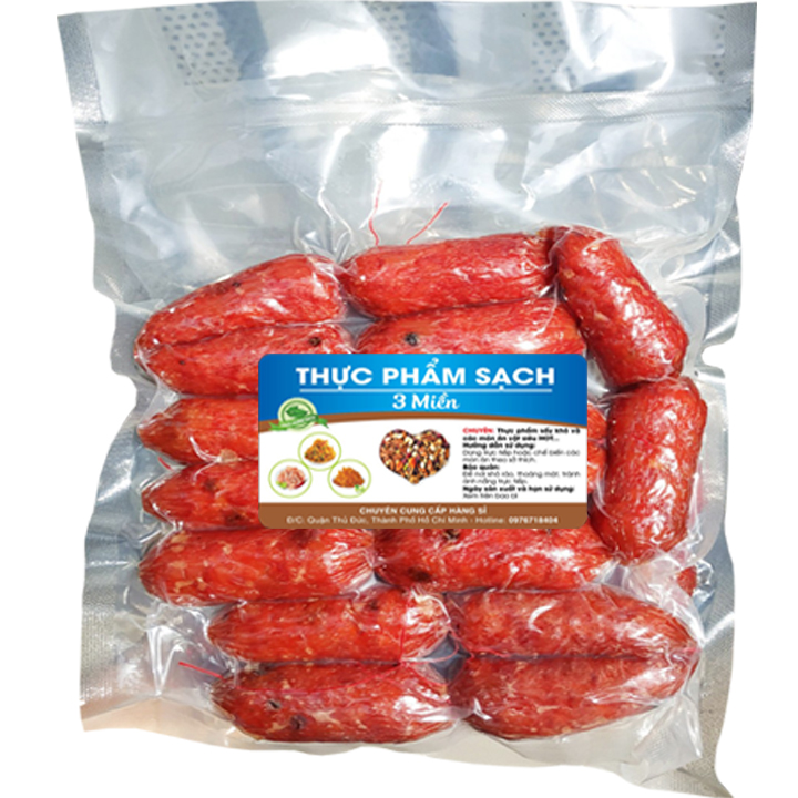 Lạp xưởng heo mai quế lộ đặc biệt 500g tps food