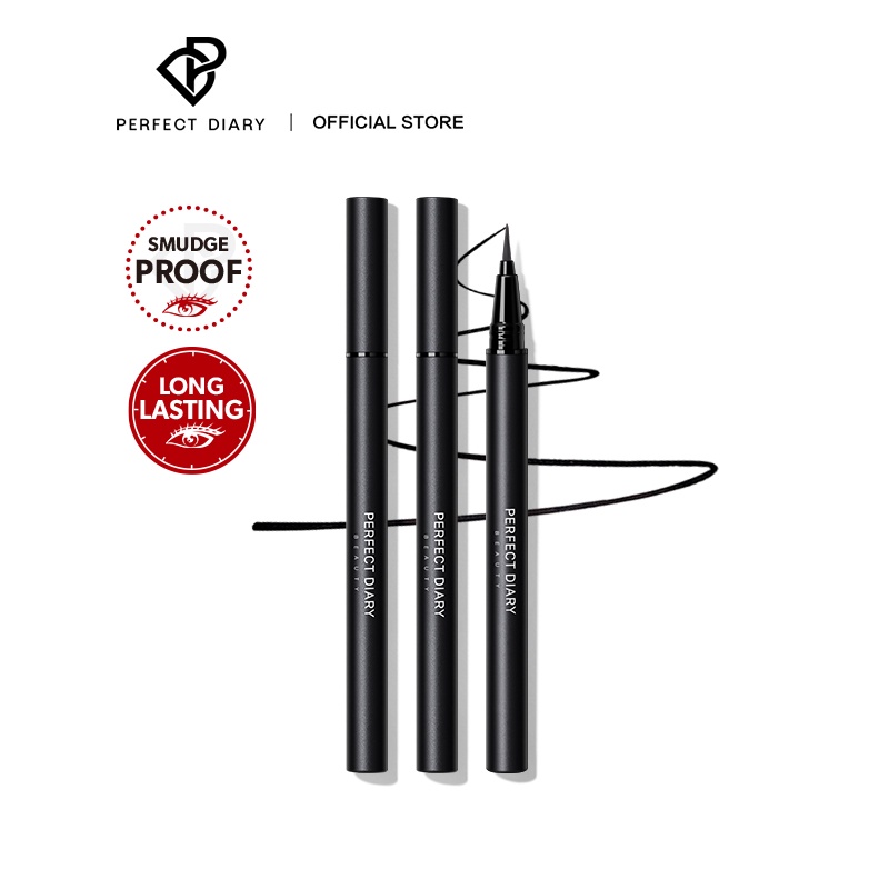 Perfect Diary Bút Kẻ Mắt Perfect Diary Eyeliner Siêu Mảnh Không Thấm Nước Lâu Trôi Nhanh Khô Dễ Sử Dụng