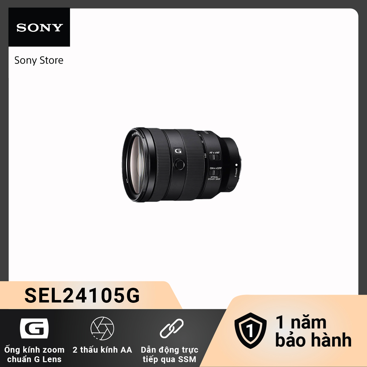 Ống kính FE 24-105 mm F4 G OSS