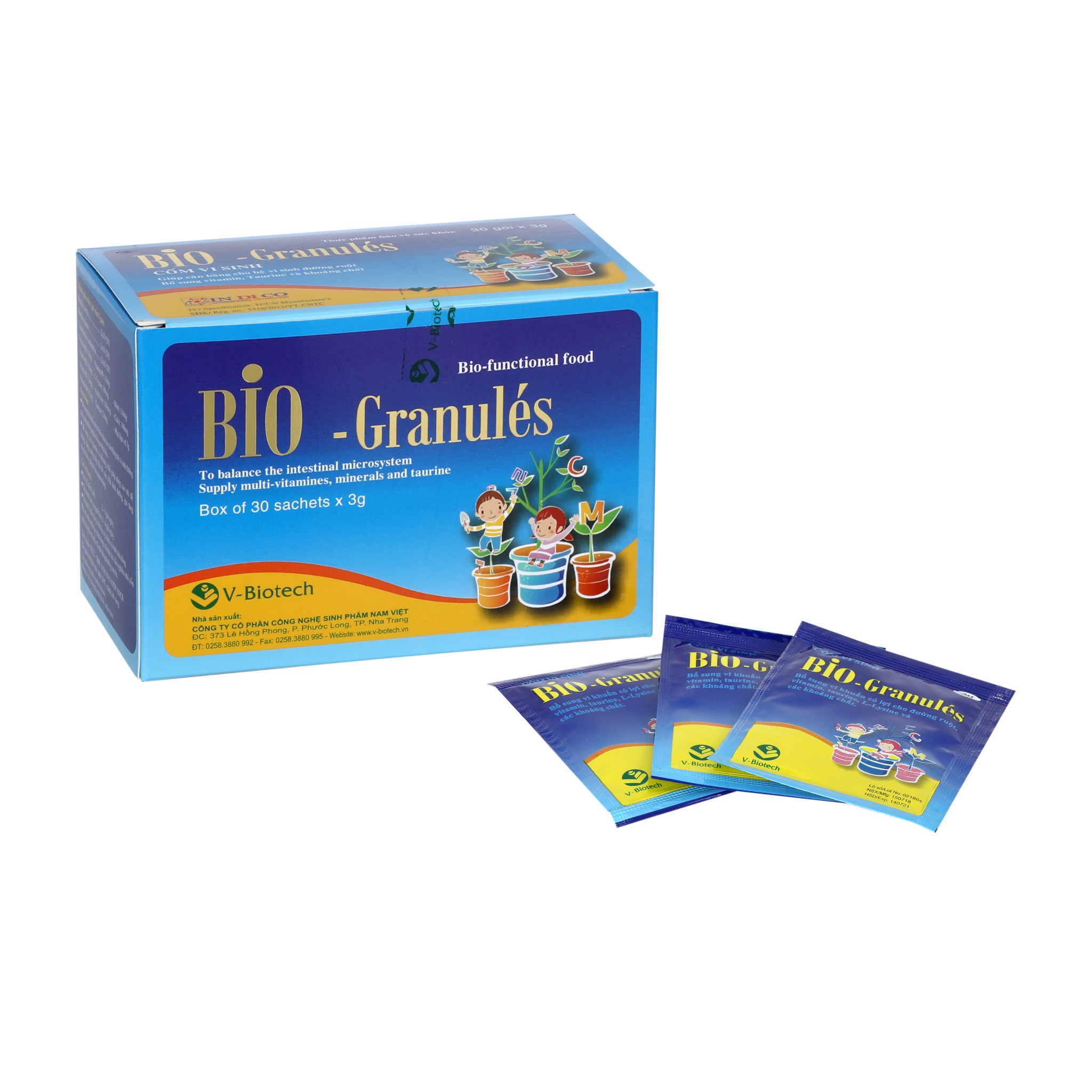 MEN TIÊU HÓA BIO-GRANULÉS