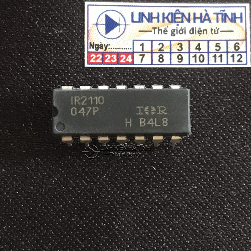 Ic ir2110 ir2110pbf dip-14 half-bridge driver hàng nhập khẩu mới