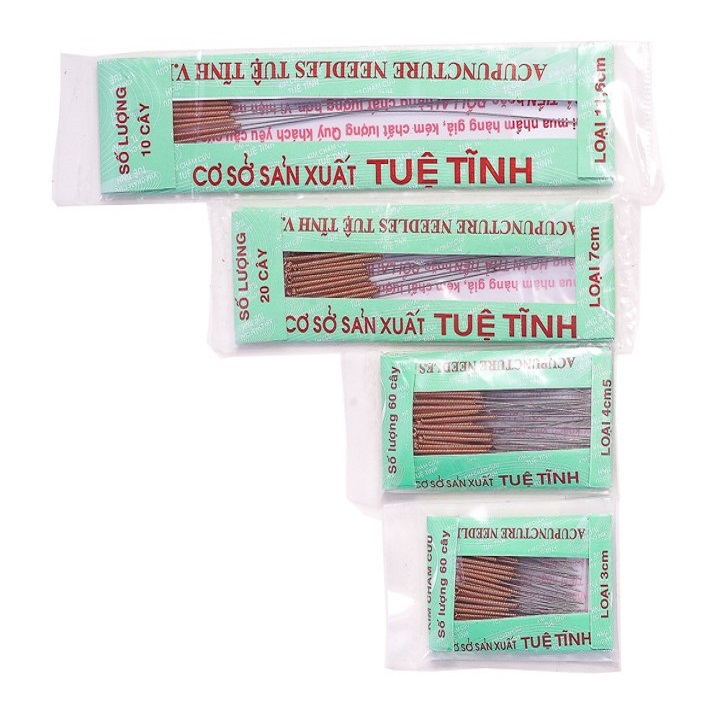 [HCM]Combo 10 Bịch Kim Châm Cứu Tuệ Tĩnh 7cm
