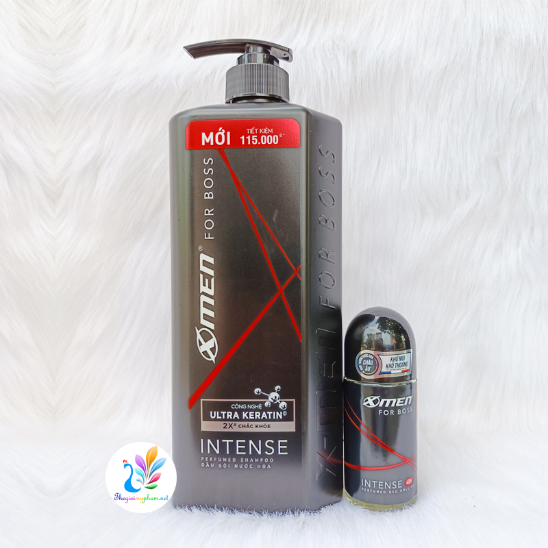 Dầu Gội Xmen For Boss Intense 850g