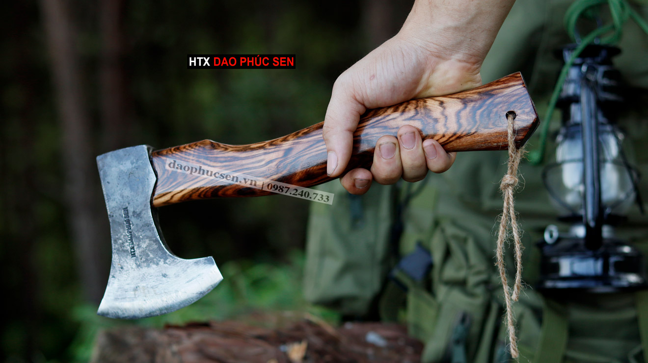 Hand-Forged Hammer and Ax for Chopping Firewood in the Forest R04N High Quality Vip Knife