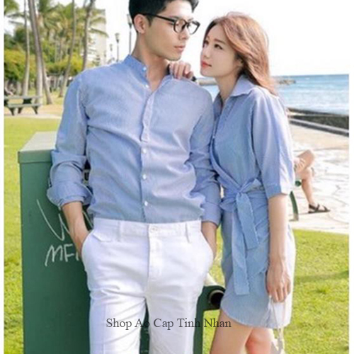 Đầm đôi xanh biển