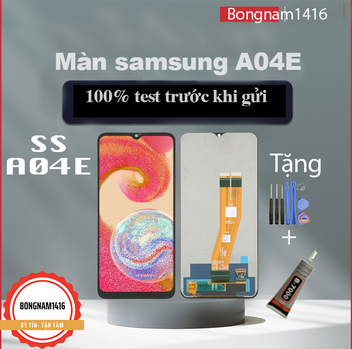 Màn hình Samsung A04e tặng bộ sửa và keo dán b7000.