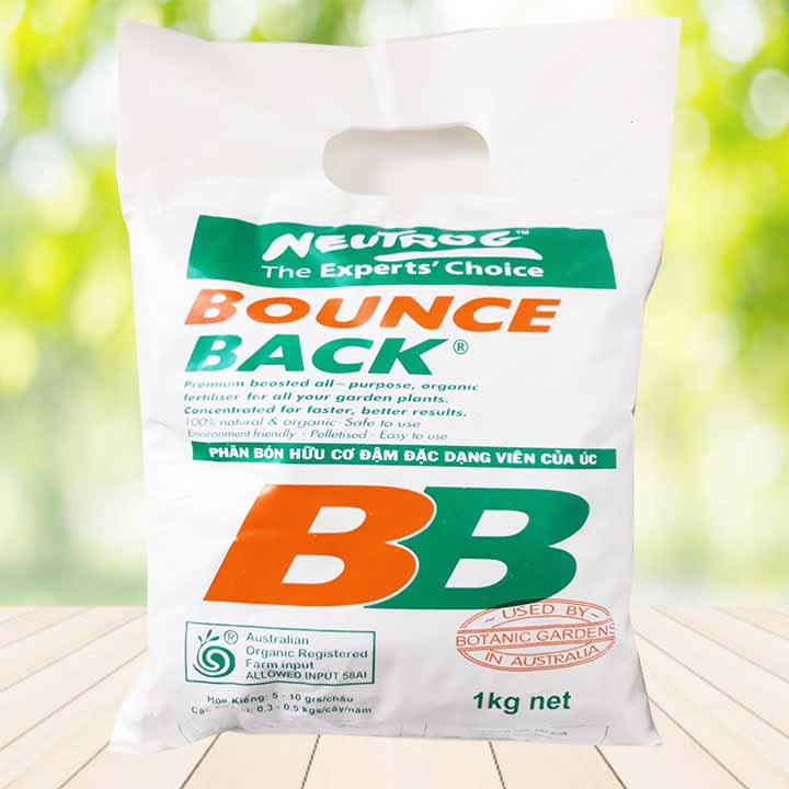 Phân hữu cơ tan chậm nhập khẩu Úc bao 1kg