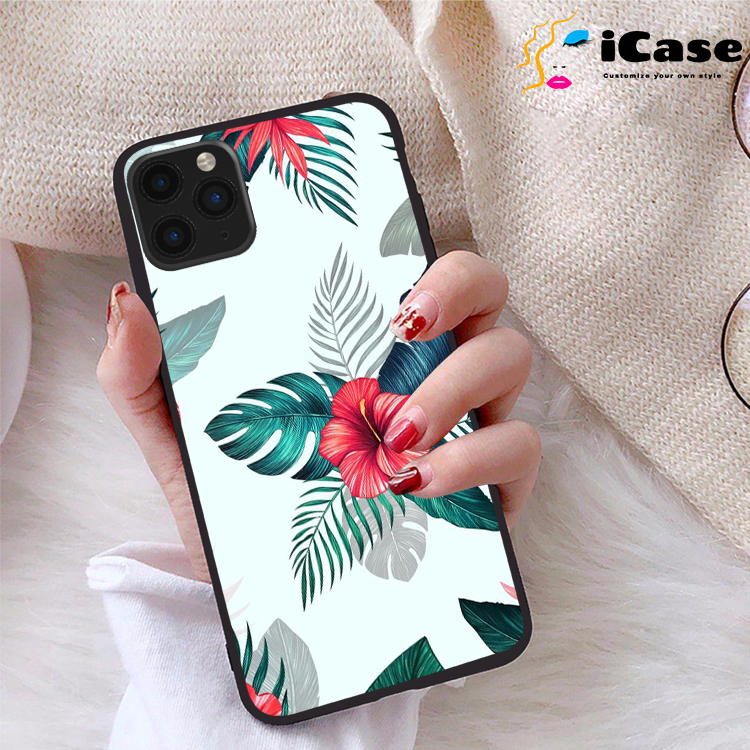 Ốp lưng iPhone 11 Pro Max viền dẻo TPU BST Hoa