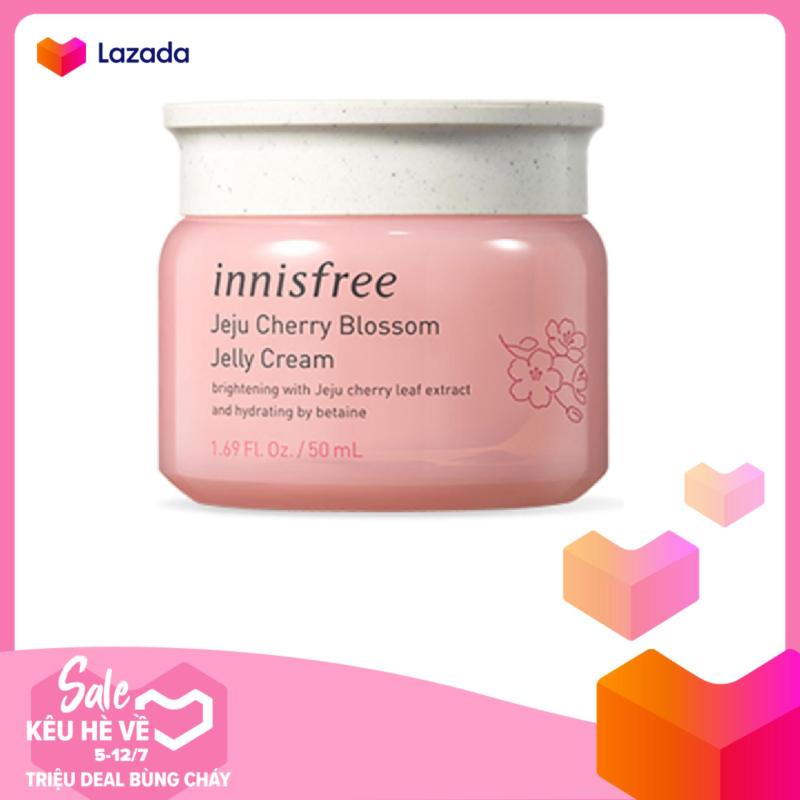 Kem Dưỡng Trắng Sáng Chiết Xuất Hoa Anh Đào Innisfree Jeju Cherry Blossom Tone Up Cream 50ml