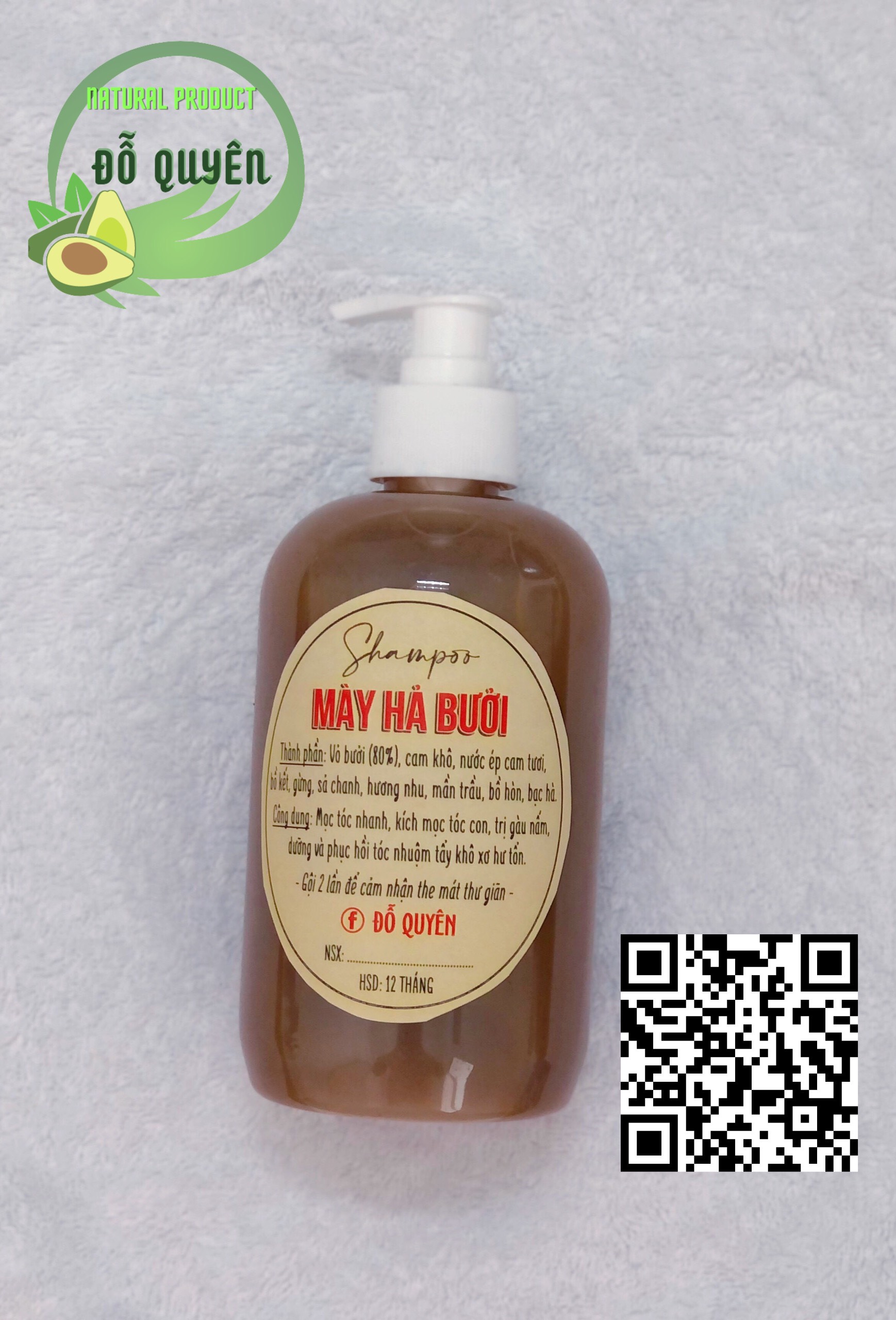 [HCM]Dầu Gội Cam Bưởi Bạc Hà Thiên Nhiên