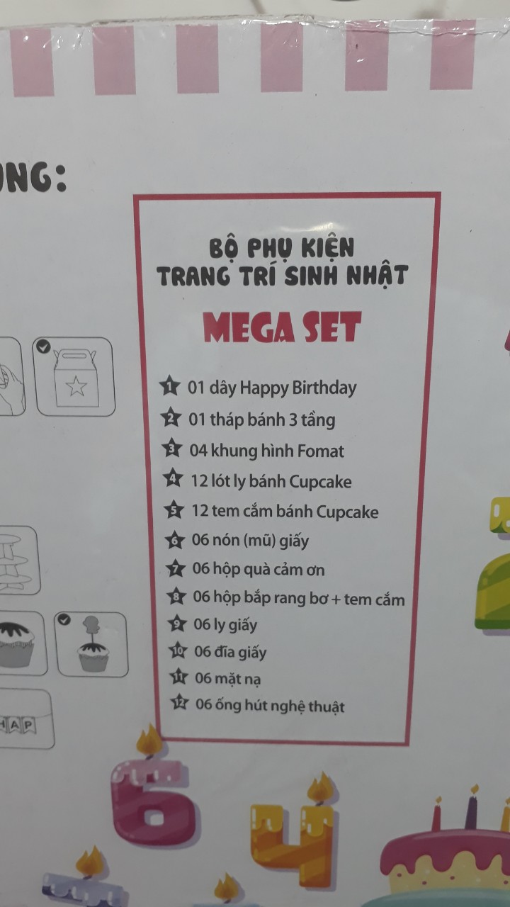 SET MEGA SINH NHẬT