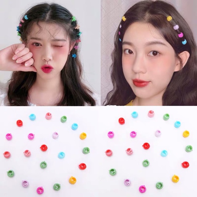🎁Hạt Tròn Đính Tóc Điệu Đà Set 10 Cái🎁