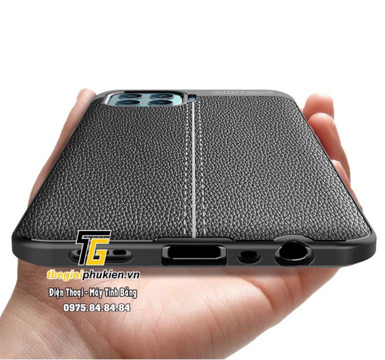 Ốp lưng silicon giả da Auto Focus OPPO A93