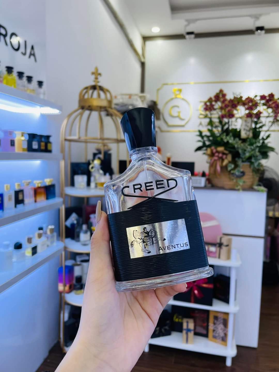 [𝐀𝐮𝐭𝐡] Nước Hoa Nam Creed Đen Aventus EDP (chiết 10ml - Mẫu thử)