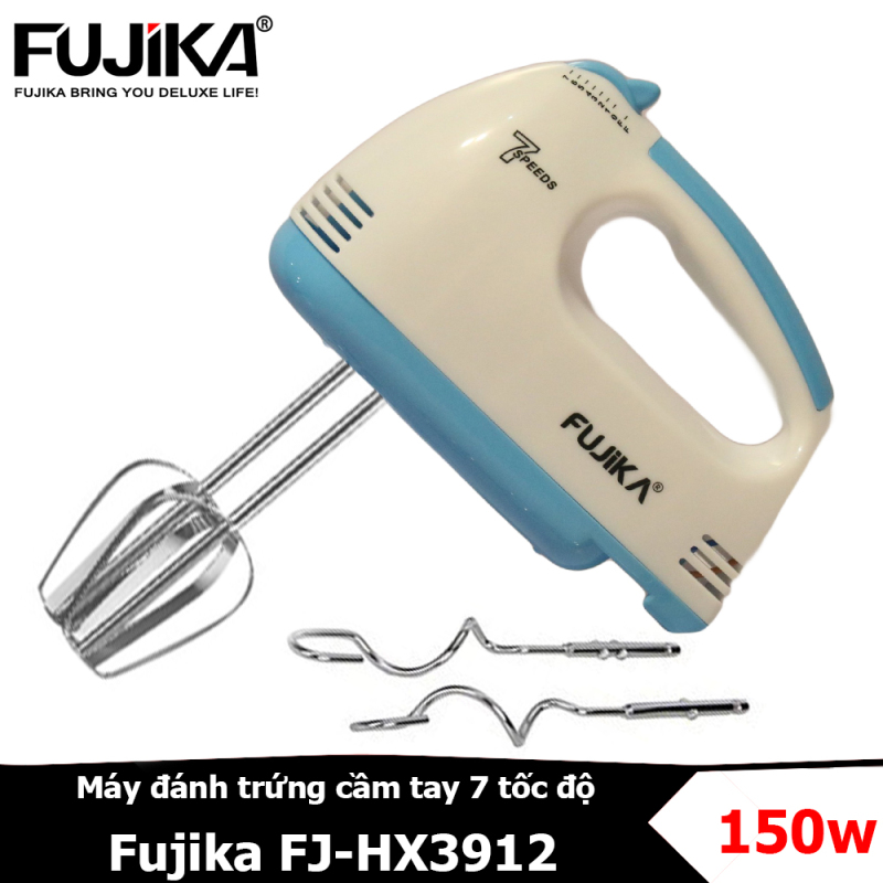 Giá bán Máy đánh trứng cầm tay Fujika FJ-HX3912 thiết kế 7 tốc độ dùng để đánh trứng, trộn bột, làm bánh