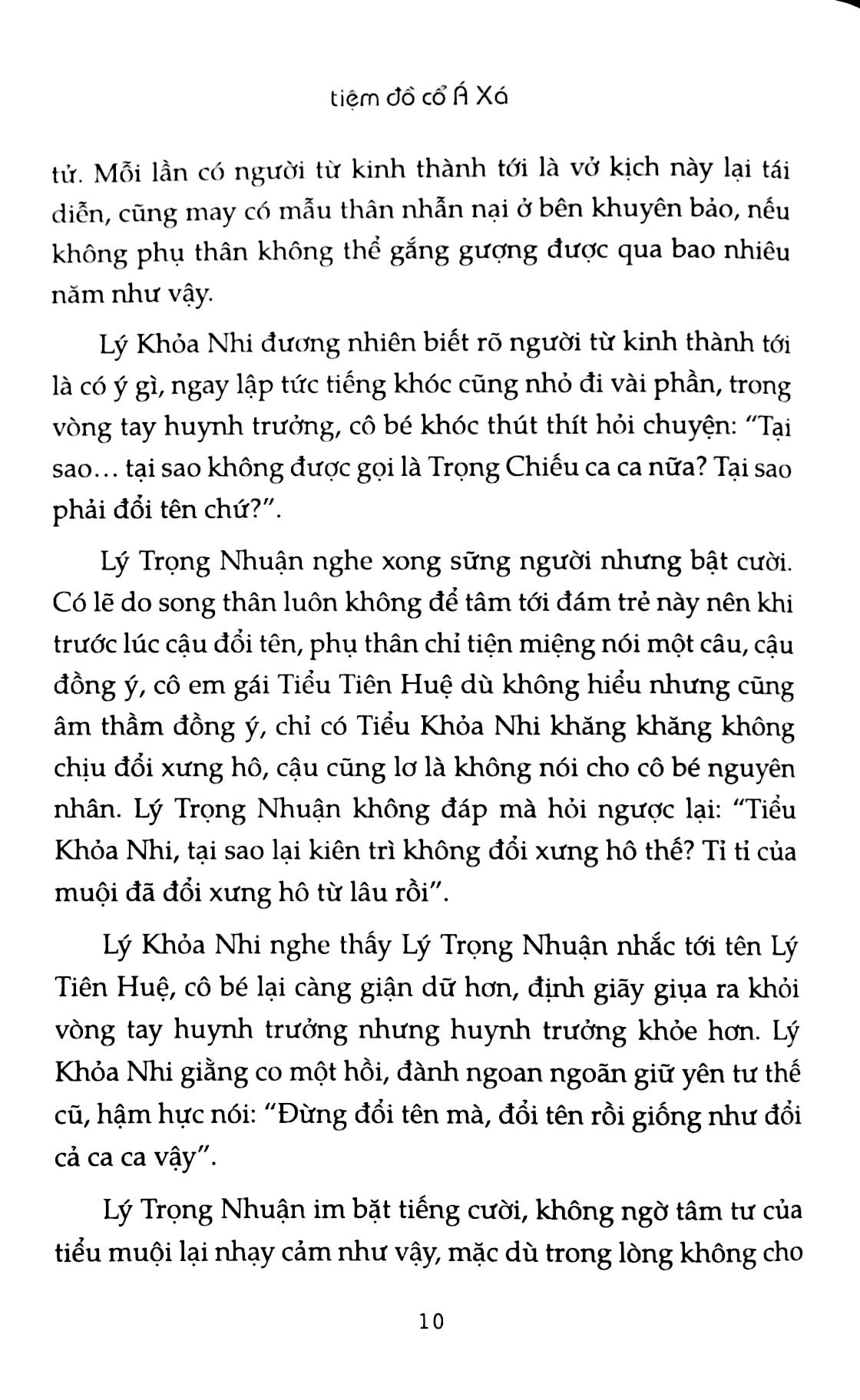 Fahasa - Tiệm Đồ Cổ Á Xá - Tập 4
