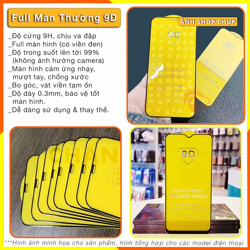 Kính cường lực Redmi 7 Y3 full màn hình và trong suốt cảm ứng mượt tặng kèm khăn lau