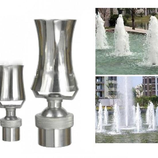 Đầu Phun Nước Hình Cây Thông INOX Phi 27mm