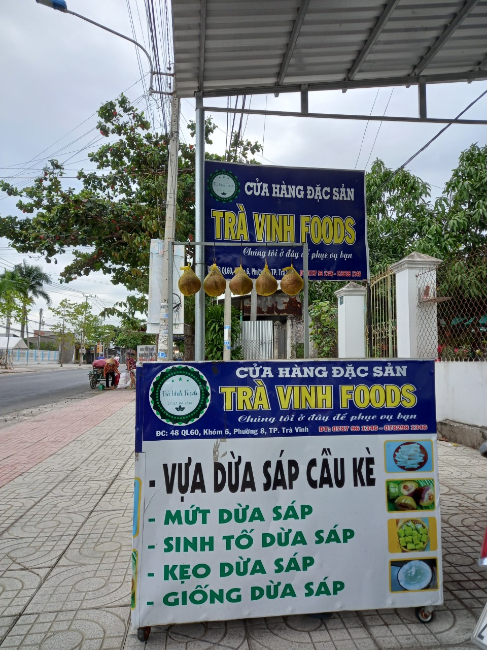 Dừa Sáp Cầu Kè Đặc Sản Độc Lạ Trà Vinh