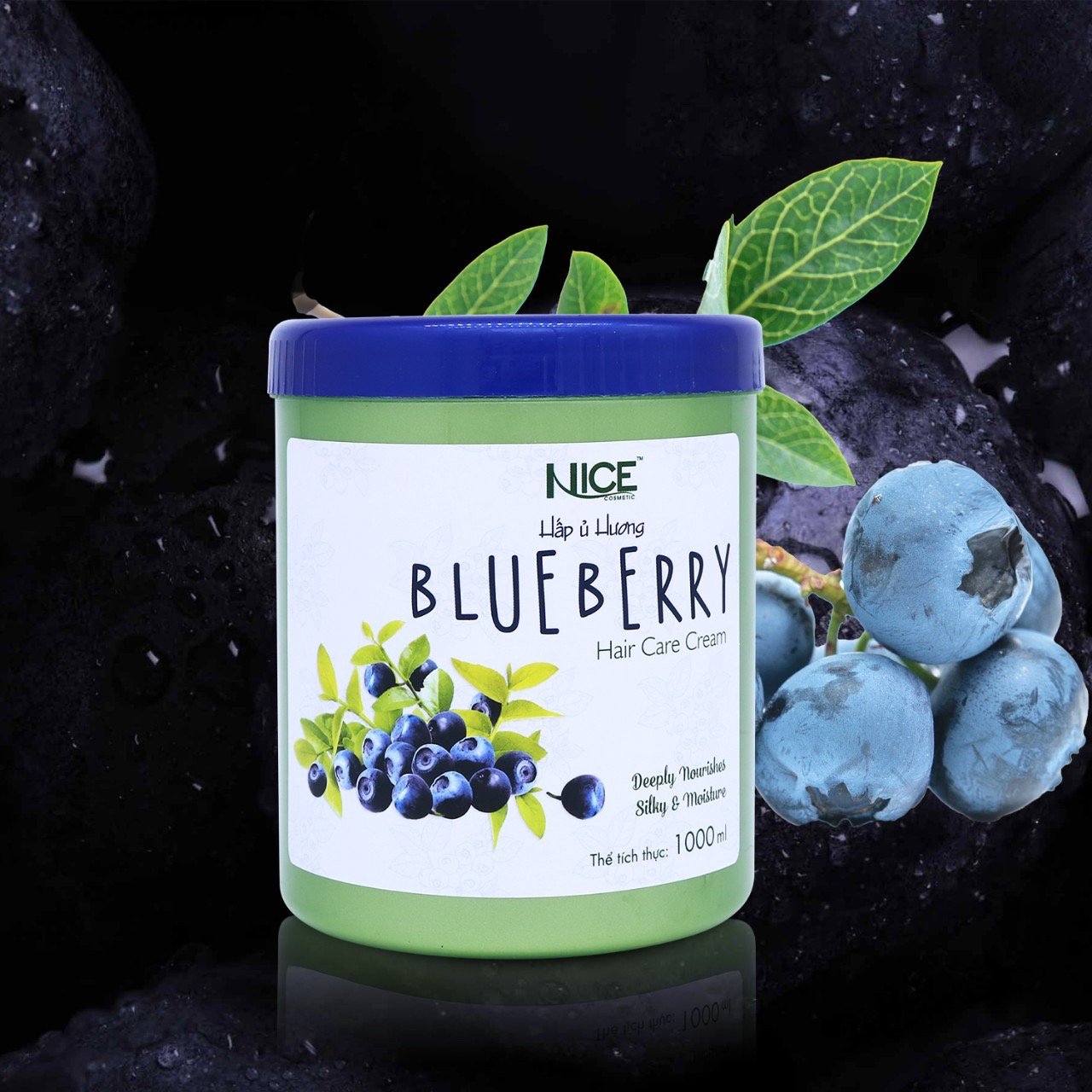 Hấp ủ tóc hương Blueberry Nice 1000ml