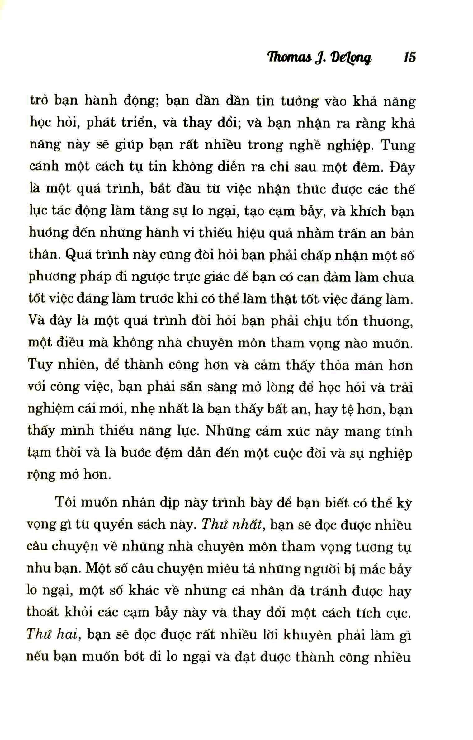 Tung cánh tự do - Thomas J.Delong