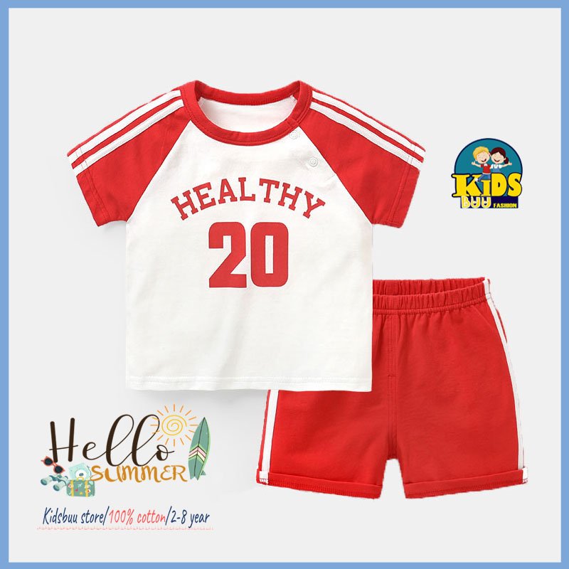 Đồ Bộ cộc tay KUTE PANDA duy nhất ở shop cho Bé Trai,Gái Vải Cotton 100%, dáng thể thao, thoáng mát