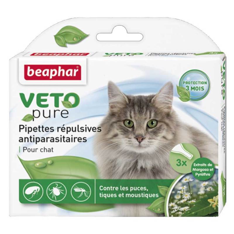 Thuốc Nhỏ Gáy Cho Mèo Trưởng Thành Ngăn Ngừa Ve Beaphar Bio Green