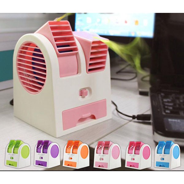 Quạt Đá Điều Hòa Mini 2 Cửa -Dc1315