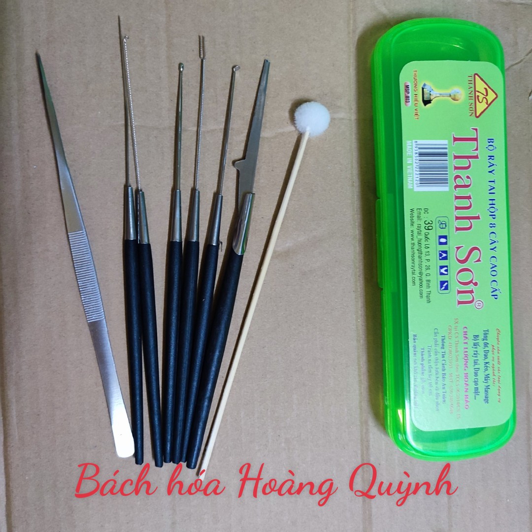Combo 10 hộp móc ráy tai 8 dụng cụ Thanh Sơn .