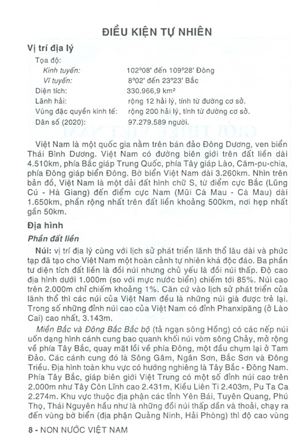 Non Nước Việt Nam - Sách Hướng Dẫn Du Lịch