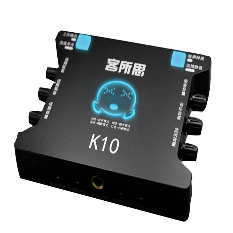 Sound card XOX K10 hát thu âm