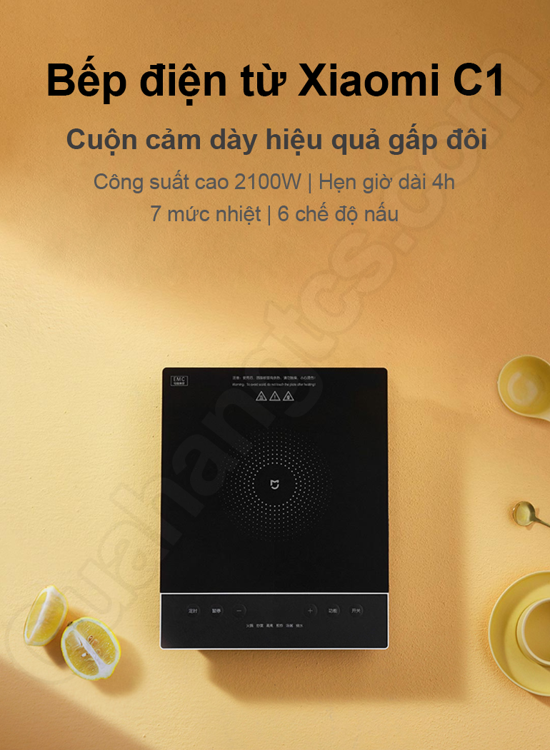 Bếp từ Xiaomi Mijia C1 nút cơ