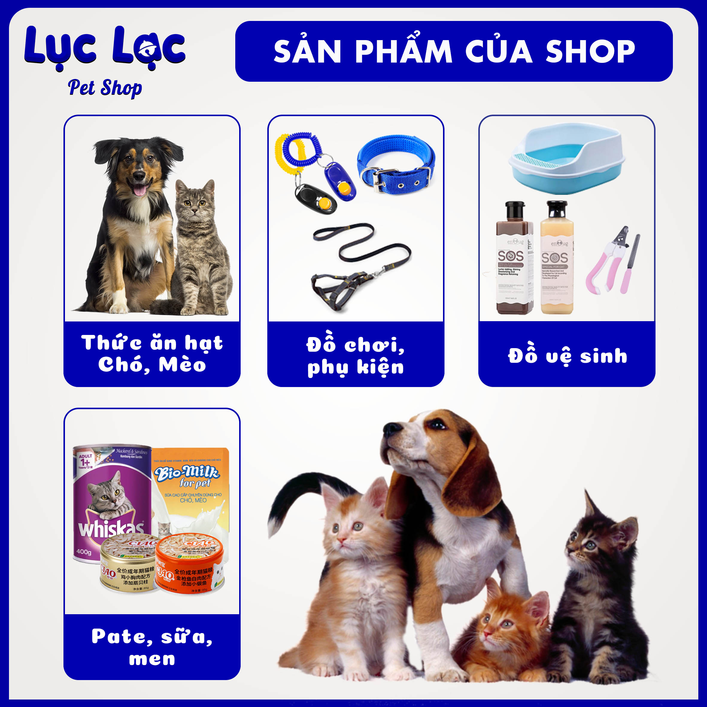 [50% OFF] Dây dắt yếm Chó, Mèo