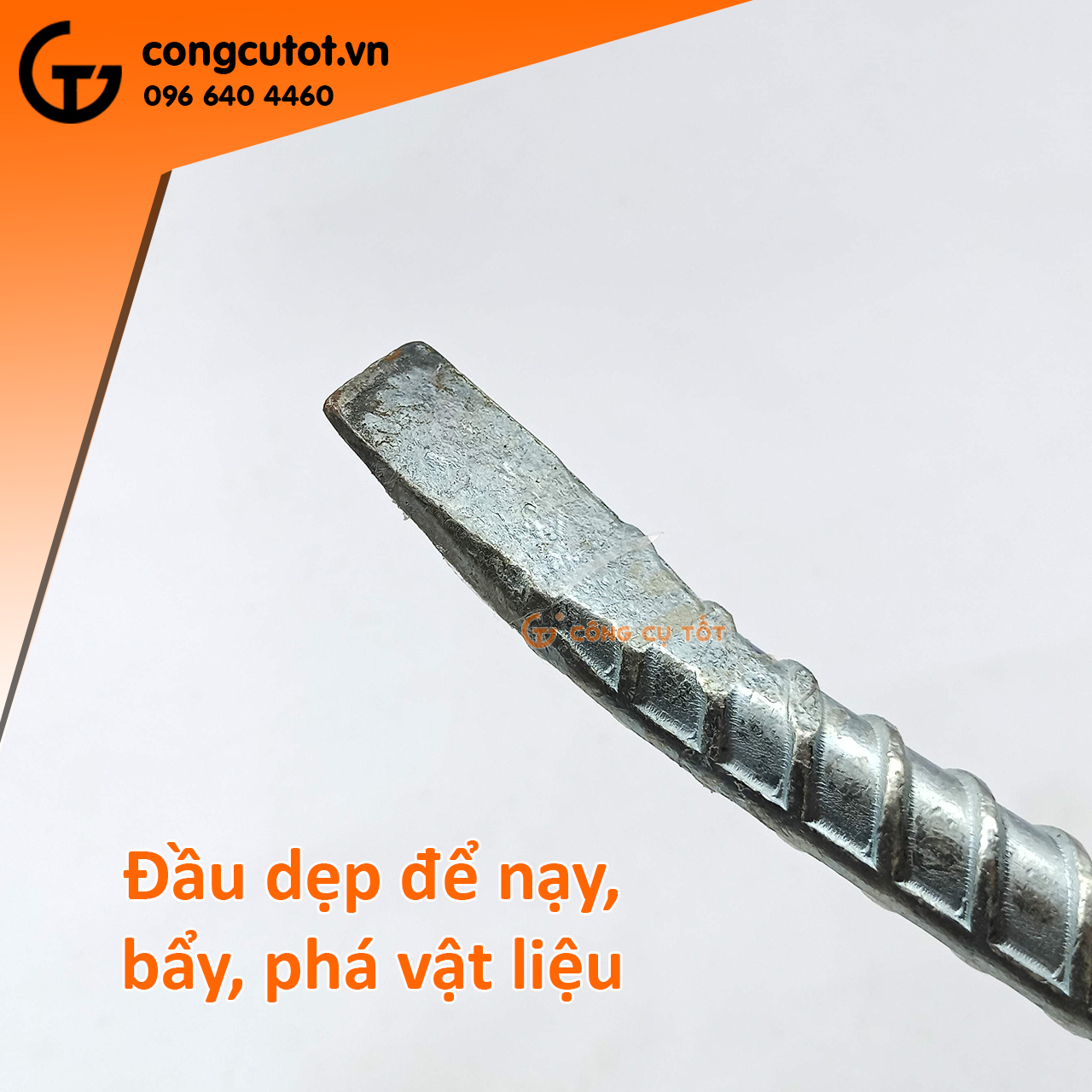 Xà beng bằng thép vằn các cỡ