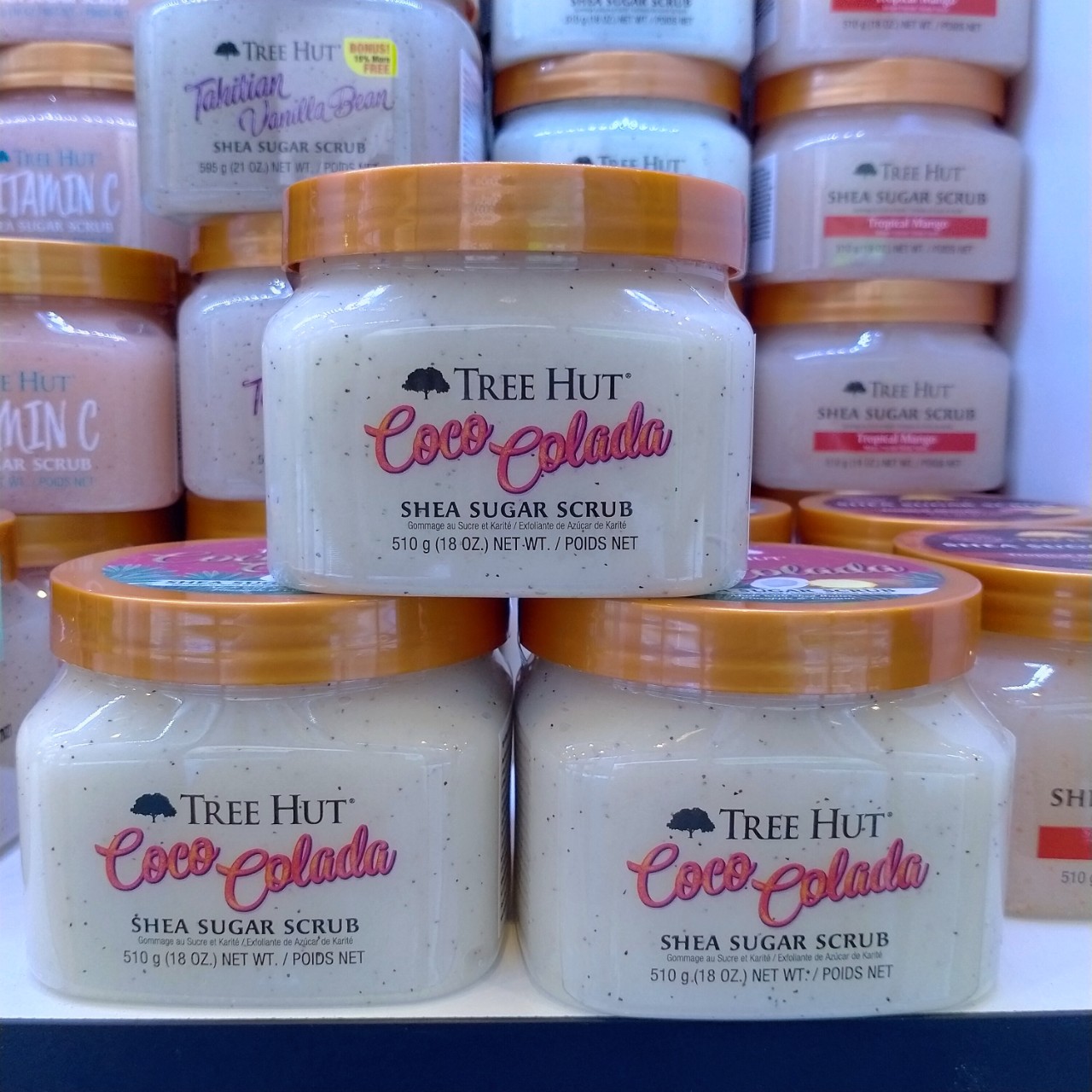 [HCM]Tẩy tế bào chết Tree Hut Shea Sugar Scrub - Coco Colacla 510g