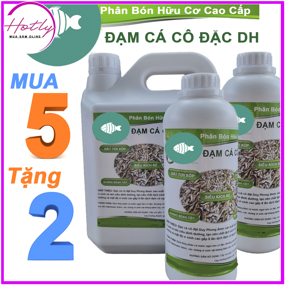 Mua 5 tặng 2 lít - phân bón đạm cá cô đặc , humic cao cải tạo đất,giúp cây phát triển tối đa -76124