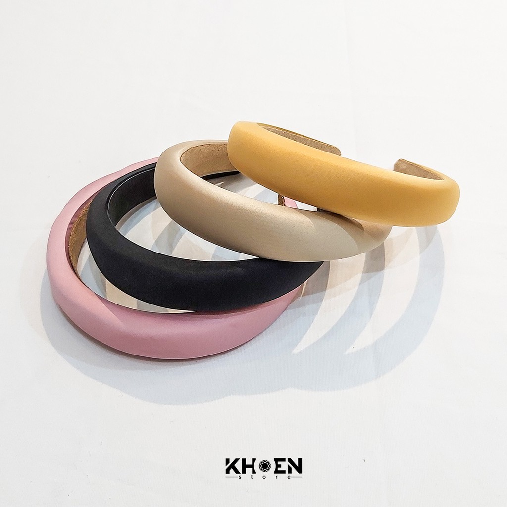 Cài tóc - Băng đô mấn phi bóng (nhiều màu) - Khoen Store