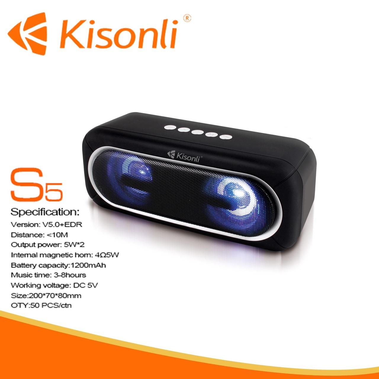 [HCM]Loa Kisonli Bluetooth S5